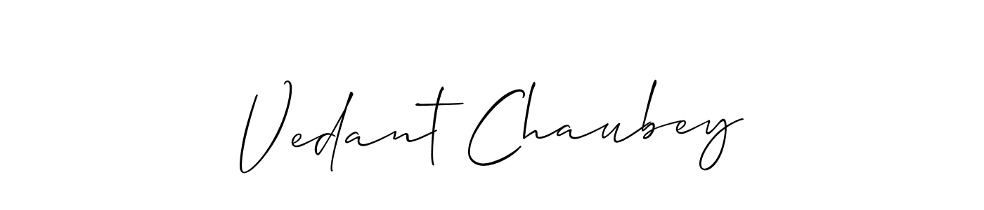 Once you've used our free online signature maker to create your best signature Allison_Script style, it's time to enjoy all of the benefits that Vedant Chaubey name signing documents. Vedant Chaubey signature style 2 images and pictures png