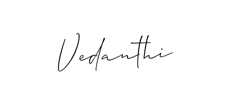 Once you've used our free online signature maker to create your best signature Allison_Script style, it's time to enjoy all of the benefits that Vedanthi name signing documents. Vedanthi signature style 2 images and pictures png