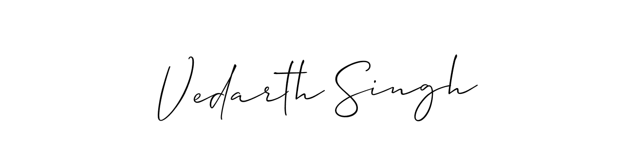 Check out images of Autograph of Vedarth Singh name. Actor Vedarth Singh Signature Style. Allison_Script is a professional sign style online. Vedarth Singh signature style 2 images and pictures png