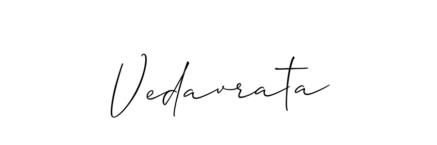 if you are searching for the best signature style for your name Vedavrata. so please give up your signature search. here we have designed multiple signature styles  using Allison_Script. Vedavrata signature style 2 images and pictures png