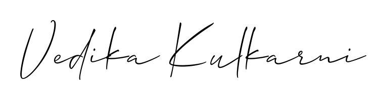 Best and Professional Signature Style for Vedika Kulkarni. Allison_Script Best Signature Style Collection. Vedika Kulkarni signature style 2 images and pictures png