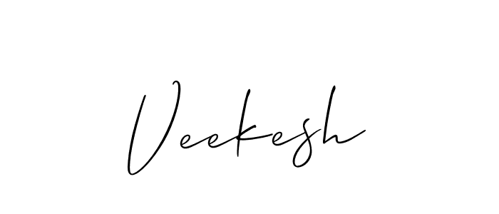 Make a beautiful signature design for name Veekesh. Use this online signature maker to create a handwritten signature for free. Veekesh signature style 2 images and pictures png