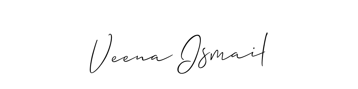 Here are the top 10 professional signature styles for the name Veena Ismail. These are the best autograph styles you can use for your name. Veena Ismail signature style 2 images and pictures png