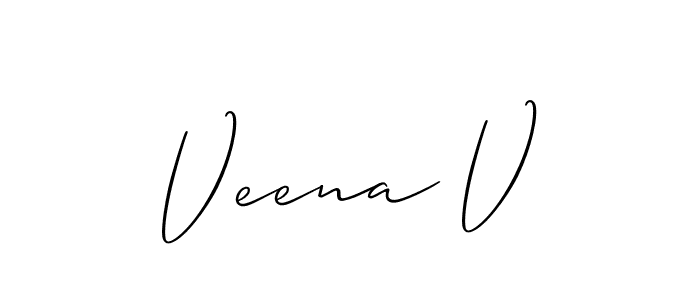This is the best signature style for the Veena V name. Also you like these signature font (Allison_Script). Mix name signature. Veena V signature style 2 images and pictures png