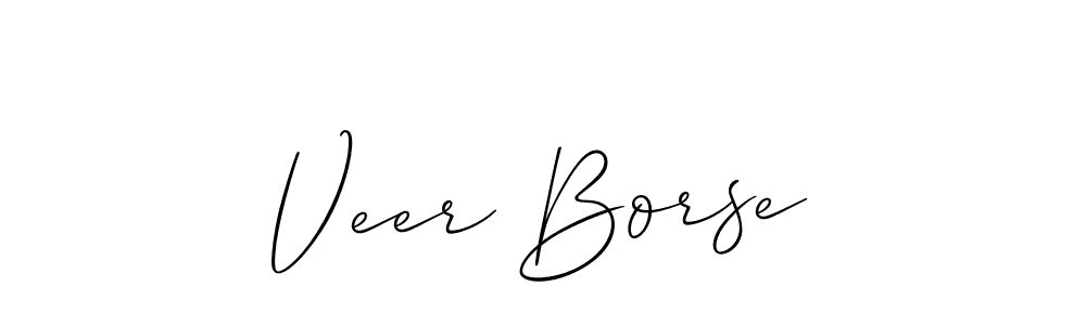 Once you've used our free online signature maker to create your best signature Allison_Script style, it's time to enjoy all of the benefits that Veer Borse name signing documents. Veer Borse signature style 2 images and pictures png