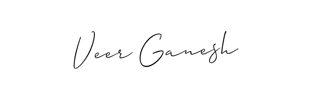 The best way (Allison_Script) to make a short signature is to pick only two or three words in your name. The name Veer Ganesh include a total of six letters. For converting this name. Veer Ganesh signature style 2 images and pictures png