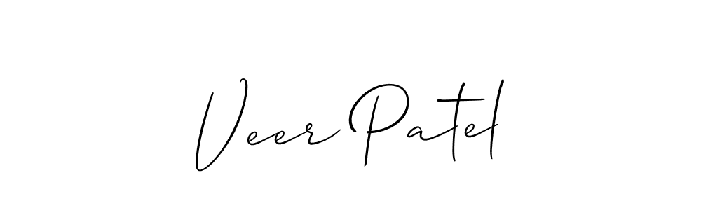 Make a beautiful signature design for name Veer Patel. Use this online signature maker to create a handwritten signature for free. Veer Patel signature style 2 images and pictures png