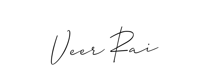 How to Draw Veer Rai signature style? Allison_Script is a latest design signature styles for name Veer Rai. Veer Rai signature style 2 images and pictures png