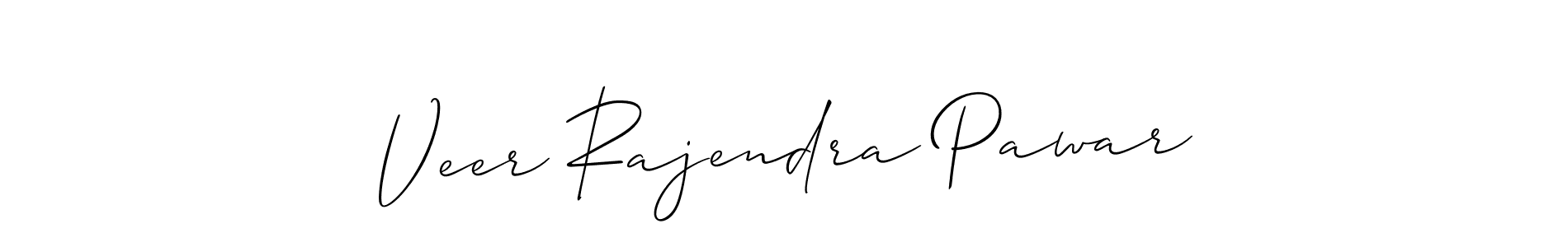 Also You can easily find your signature by using the search form. We will create Veer Rajendra Pawar name handwritten signature images for you free of cost using Allison_Script sign style. Veer Rajendra Pawar signature style 2 images and pictures png