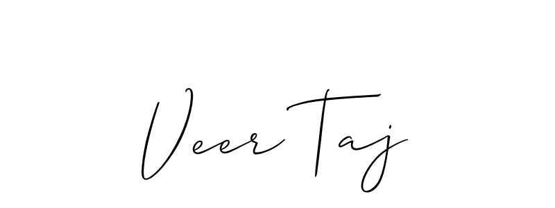 Once you've used our free online signature maker to create your best signature Allison_Script style, it's time to enjoy all of the benefits that Veer Taj name signing documents. Veer Taj signature style 2 images and pictures png