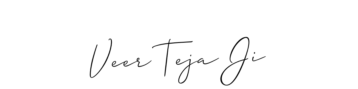 This is the best signature style for the Veer Teja Ji name. Also you like these signature font (Allison_Script). Mix name signature. Veer Teja Ji signature style 2 images and pictures png