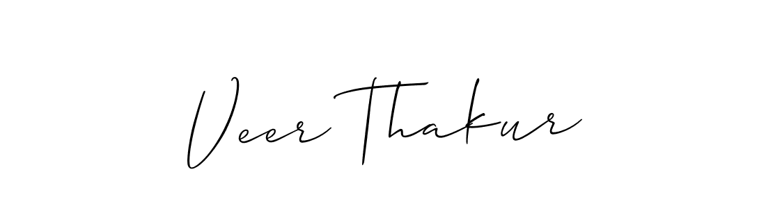 Best and Professional Signature Style for Veer Thakur. Allison_Script Best Signature Style Collection. Veer Thakur signature style 2 images and pictures png