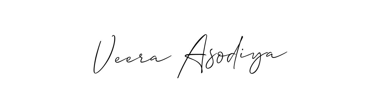 You can use this online signature creator to create a handwritten signature for the name Veera Asodiya. This is the best online autograph maker. Veera Asodiya signature style 2 images and pictures png