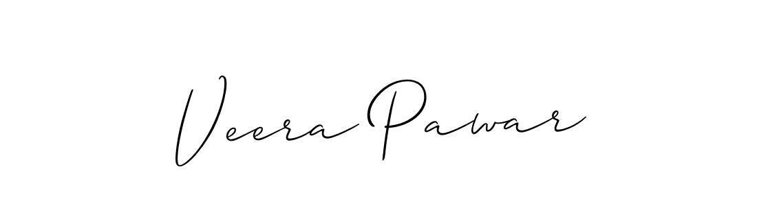 Best and Professional Signature Style for Veera Pawar. Allison_Script Best Signature Style Collection. Veera Pawar signature style 2 images and pictures png