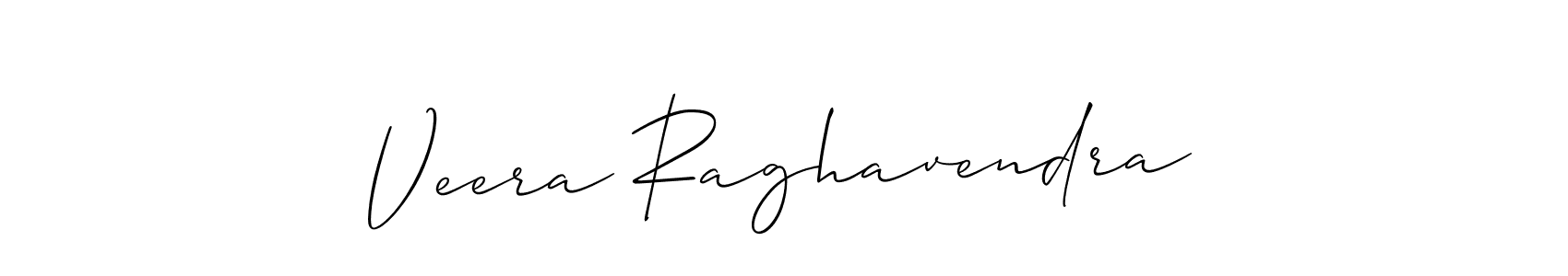 It looks lik you need a new signature style for name Veera Raghavendra. Design unique handwritten (Allison_Script) signature with our free signature maker in just a few clicks. Veera Raghavendra signature style 2 images and pictures png