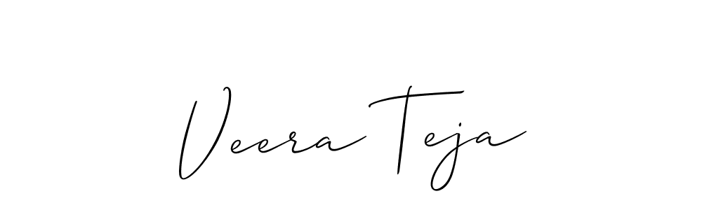 Also You can easily find your signature by using the search form. We will create Veera Teja name handwritten signature images for you free of cost using Allison_Script sign style. Veera Teja signature style 2 images and pictures png