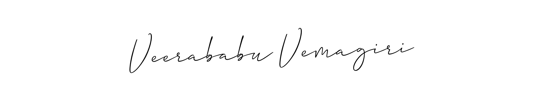 How to Draw Veerababu Vemagiri signature style? Allison_Script is a latest design signature styles for name Veerababu Vemagiri. Veerababu Vemagiri signature style 2 images and pictures png