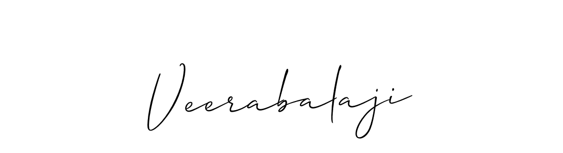 Veerabalaji stylish signature style. Best Handwritten Sign (Allison_Script) for my name. Handwritten Signature Collection Ideas for my name Veerabalaji. Veerabalaji signature style 2 images and pictures png