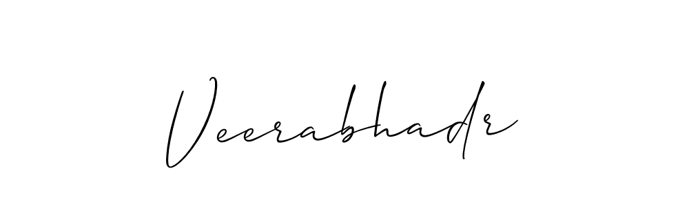 Also we have Veerabhadr name is the best signature style. Create professional handwritten signature collection using Allison_Script autograph style. Veerabhadr signature style 2 images and pictures png