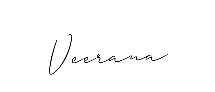 You can use this online signature creator to create a handwritten signature for the name Veerana. This is the best online autograph maker. Veerana signature style 2 images and pictures png