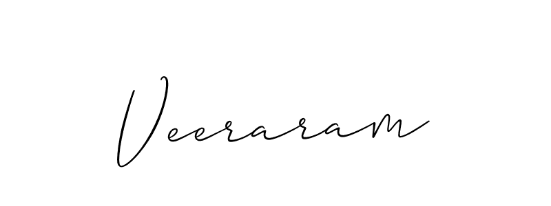 Make a beautiful signature design for name Veeraram. Use this online signature maker to create a handwritten signature for free. Veeraram signature style 2 images and pictures png