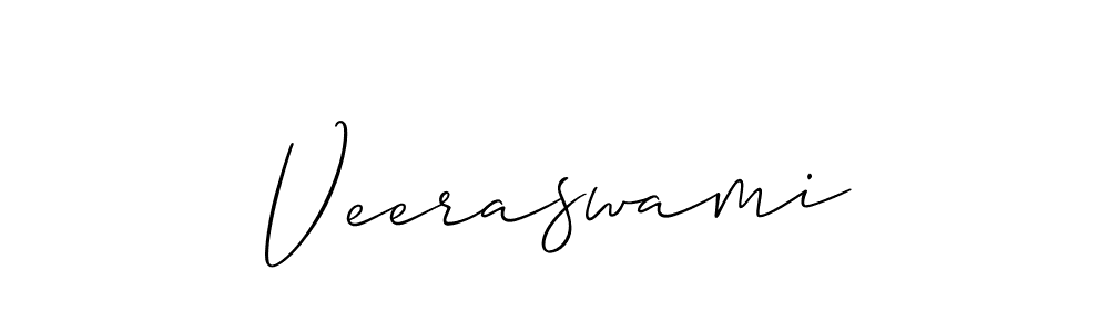 The best way (Allison_Script) to make a short signature is to pick only two or three words in your name. The name Veeraswami include a total of six letters. For converting this name. Veeraswami signature style 2 images and pictures png