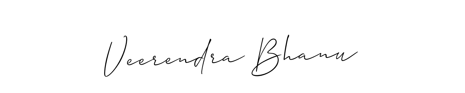 Best and Professional Signature Style for Veerendra Bhanu. Allison_Script Best Signature Style Collection. Veerendra Bhanu signature style 2 images and pictures png