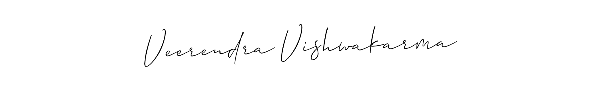 Similarly Allison_Script is the best handwritten signature design. Signature creator online .You can use it as an online autograph creator for name Veerendra Vishwakarma. Veerendra Vishwakarma signature style 2 images and pictures png