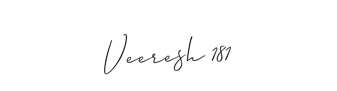 It looks lik you need a new signature style for name Veeresh 181. Design unique handwritten (Allison_Script) signature with our free signature maker in just a few clicks. Veeresh 181 signature style 2 images and pictures png