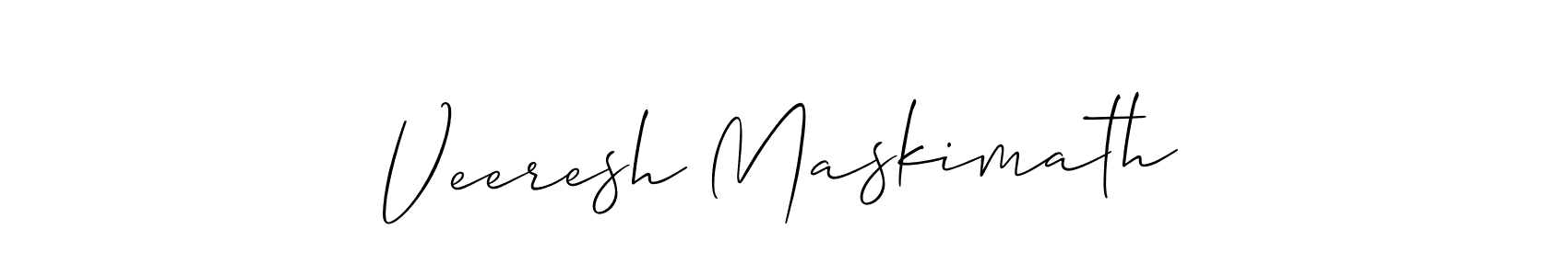 You can use this online signature creator to create a handwritten signature for the name Veeresh Maskimath. This is the best online autograph maker. Veeresh Maskimath signature style 2 images and pictures png