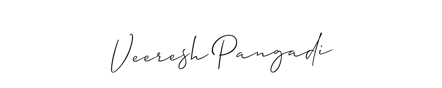 Once you've used our free online signature maker to create your best signature Allison_Script style, it's time to enjoy all of the benefits that Veeresh Pangadi name signing documents. Veeresh Pangadi signature style 2 images and pictures png