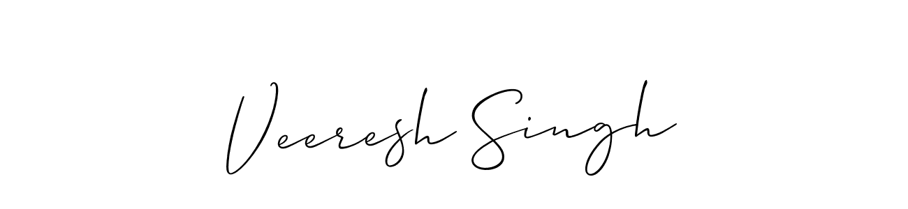 How to Draw Veeresh Singh signature style? Allison_Script is a latest design signature styles for name Veeresh Singh. Veeresh Singh signature style 2 images and pictures png