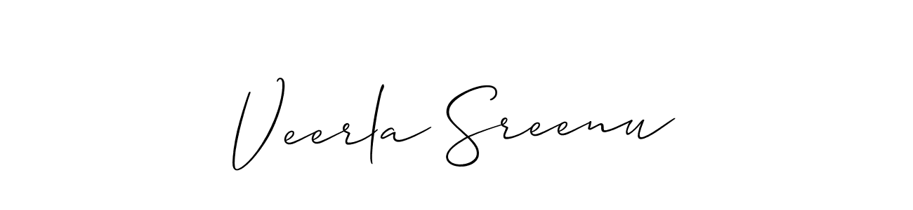 Check out images of Autograph of Veerla Sreenu name. Actor Veerla Sreenu Signature Style. Allison_Script is a professional sign style online. Veerla Sreenu signature style 2 images and pictures png