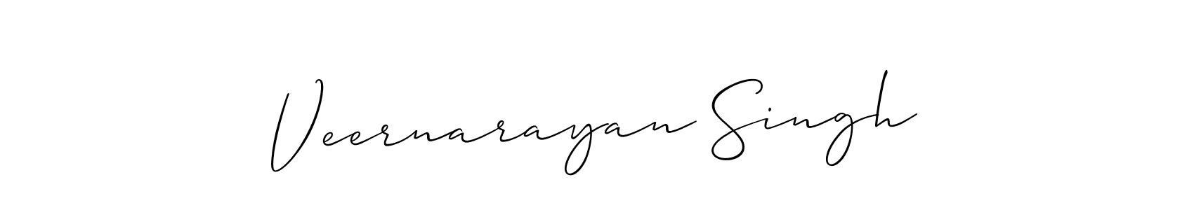 This is the best signature style for the Veernarayan Singh name. Also you like these signature font (Allison_Script). Mix name signature. Veernarayan Singh signature style 2 images and pictures png
