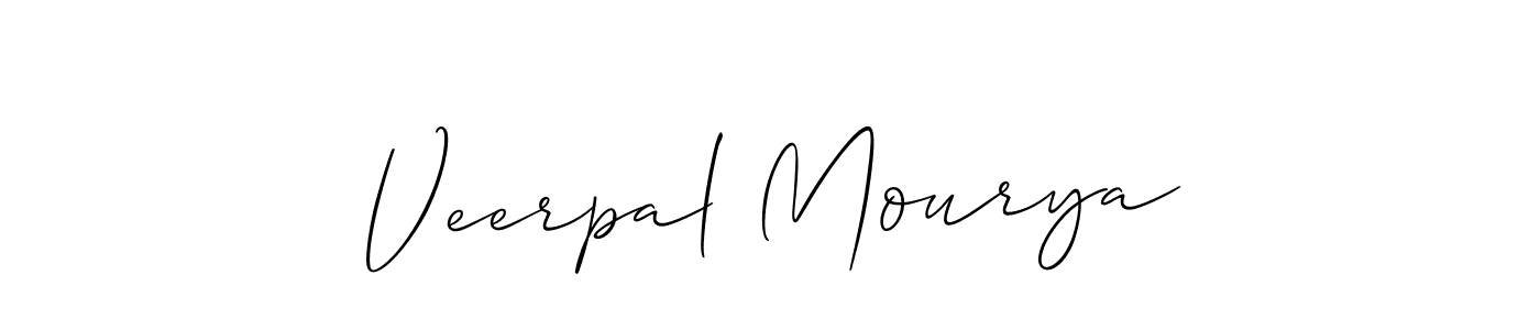 Make a short Veerpal Mourya signature style. Manage your documents anywhere anytime using Allison_Script. Create and add eSignatures, submit forms, share and send files easily. Veerpal Mourya signature style 2 images and pictures png