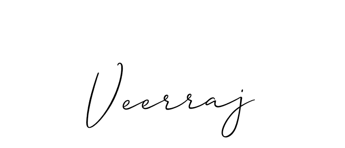 Also we have Veerraj name is the best signature style. Create professional handwritten signature collection using Allison_Script autograph style. Veerraj signature style 2 images and pictures png