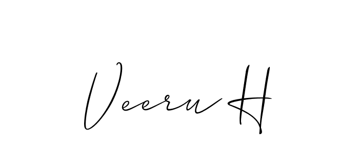 Once you've used our free online signature maker to create your best signature Allison_Script style, it's time to enjoy all of the benefits that Veeru H name signing documents. Veeru H signature style 2 images and pictures png