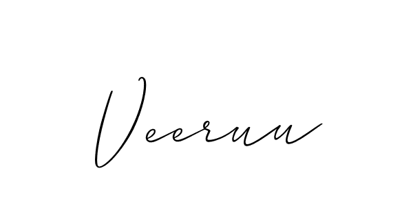 Make a short Veeruu signature style. Manage your documents anywhere anytime using Allison_Script. Create and add eSignatures, submit forms, share and send files easily. Veeruu signature style 2 images and pictures png