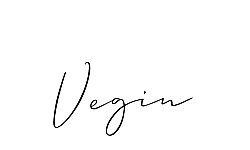 Best and Professional Signature Style for Vegin. Allison_Script Best Signature Style Collection. Vegin signature style 2 images and pictures png