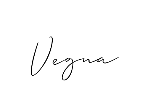 It looks lik you need a new signature style for name Vegna. Design unique handwritten (Allison_Script) signature with our free signature maker in just a few clicks. Vegna signature style 2 images and pictures png