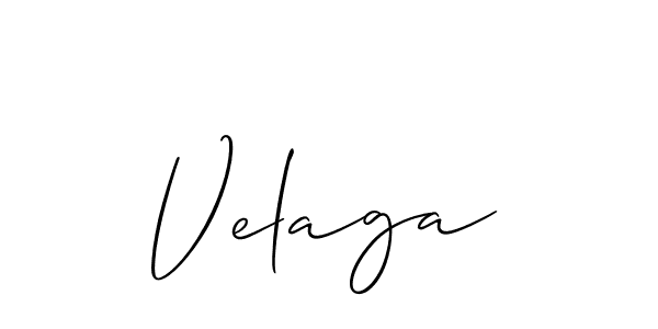 The best way (Allison_Script) to make a short signature is to pick only two or three words in your name. The name Velaga include a total of six letters. For converting this name. Velaga signature style 2 images and pictures png