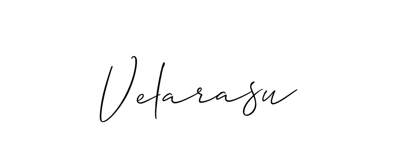 How to make Velarasu name signature. Use Allison_Script style for creating short signs online. This is the latest handwritten sign. Velarasu signature style 2 images and pictures png
