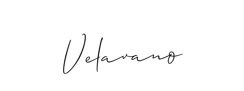 Make a beautiful signature design for name Velavano. Use this online signature maker to create a handwritten signature for free. Velavano signature style 2 images and pictures png