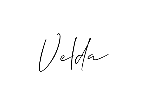 Check out images of Autograph of Velda name. Actor Velda Signature Style. Allison_Script is a professional sign style online. Velda signature style 2 images and pictures png