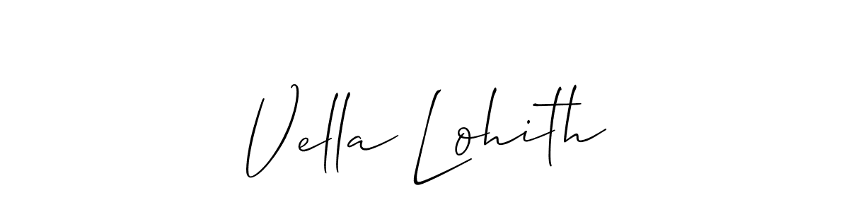 Check out images of Autograph of Vella Lohith name. Actor Vella Lohith Signature Style. Allison_Script is a professional sign style online. Vella Lohith signature style 2 images and pictures png