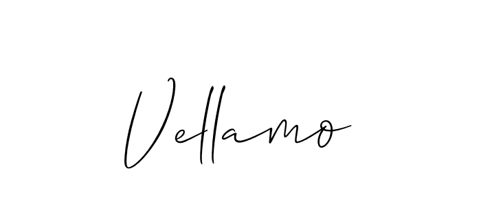 Similarly Allison_Script is the best handwritten signature design. Signature creator online .You can use it as an online autograph creator for name Vellamo. Vellamo signature style 2 images and pictures png