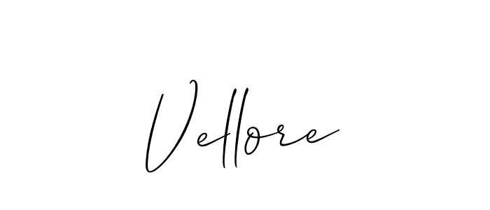 This is the best signature style for the Vellore name. Also you like these signature font (Allison_Script). Mix name signature. Vellore signature style 2 images and pictures png