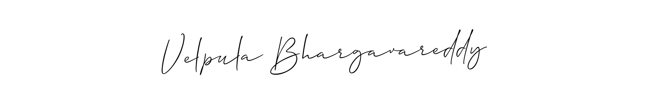 Once you've used our free online signature maker to create your best signature Allison_Script style, it's time to enjoy all of the benefits that Velpula Bhargavareddy name signing documents. Velpula Bhargavareddy signature style 2 images and pictures png