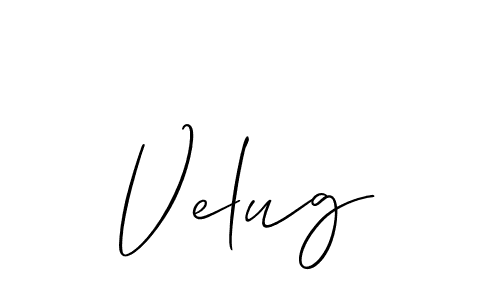 Similarly Allison_Script is the best handwritten signature design. Signature creator online .You can use it as an online autograph creator for name Velug. Velug signature style 2 images and pictures png