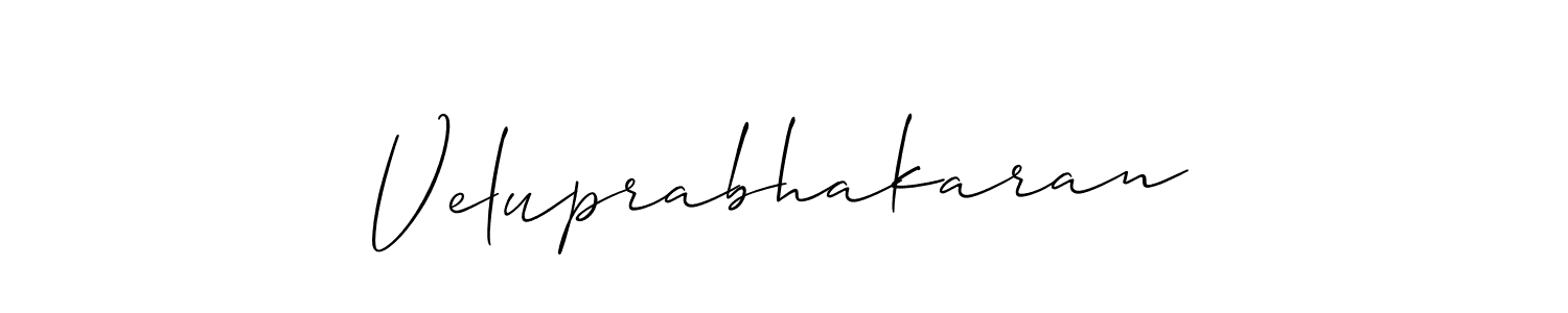 Make a beautiful signature design for name Veluprabhakaran. Use this online signature maker to create a handwritten signature for free. Veluprabhakaran signature style 2 images and pictures png